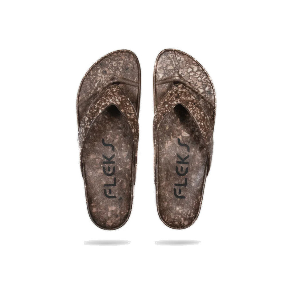 FLEKS WEST BEACH FLIP FLOP -COCONUT SHELL | BEND SHOE CO