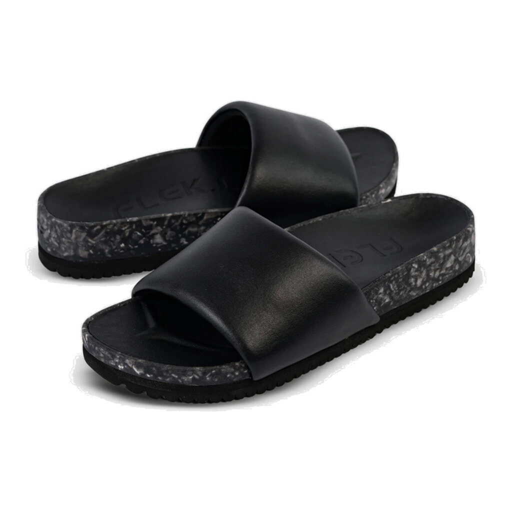 FLEKS EAST BEACH LUX -BLACK | BEND SHOE CO
