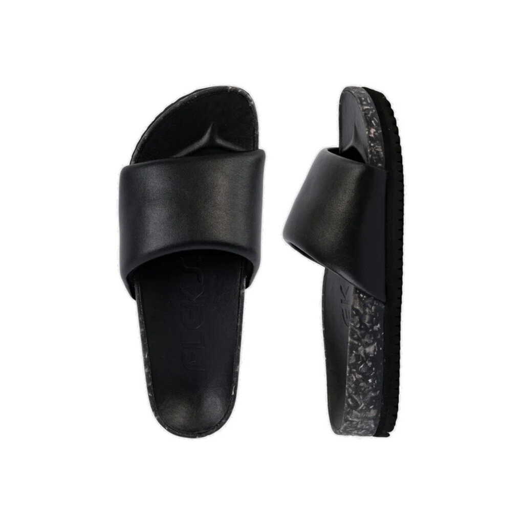 FLEKS EAST BEACH LUX -BLACK | BEND SHOE CO