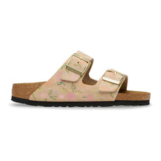 BIRKENSTOCK ARIZONA FLOWERS SUEDE-SANDCASTLE | BEND SHOE CO