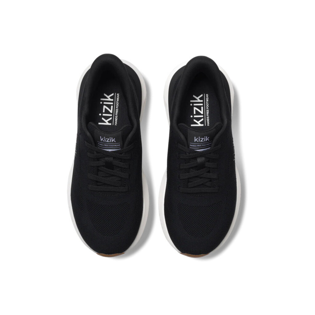 KIZIK WOMEN'S ATHENS 2 KNIT-BLACK/BRIGHT WHITE | BEND SHOE CO