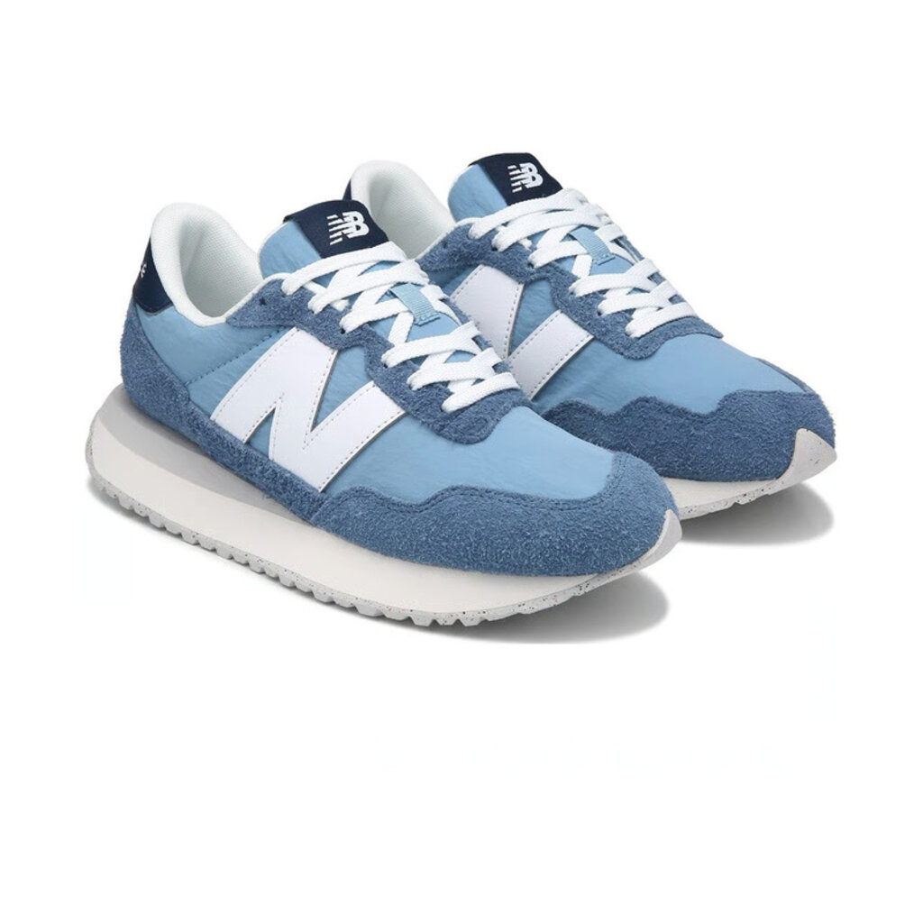NEW BALANCE WOMEN'S 237-SHORELINE BLUE/NB WHITE | BEND SHOE CO