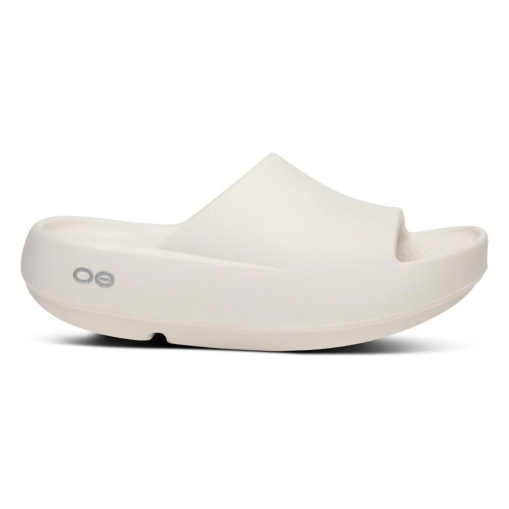 OOFOS OOAHH+ SLIDE-CHALK | BEND SHOE CO