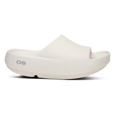OOFOS OOAHH+ SLIDE-CHALK | BEND SHOE CO