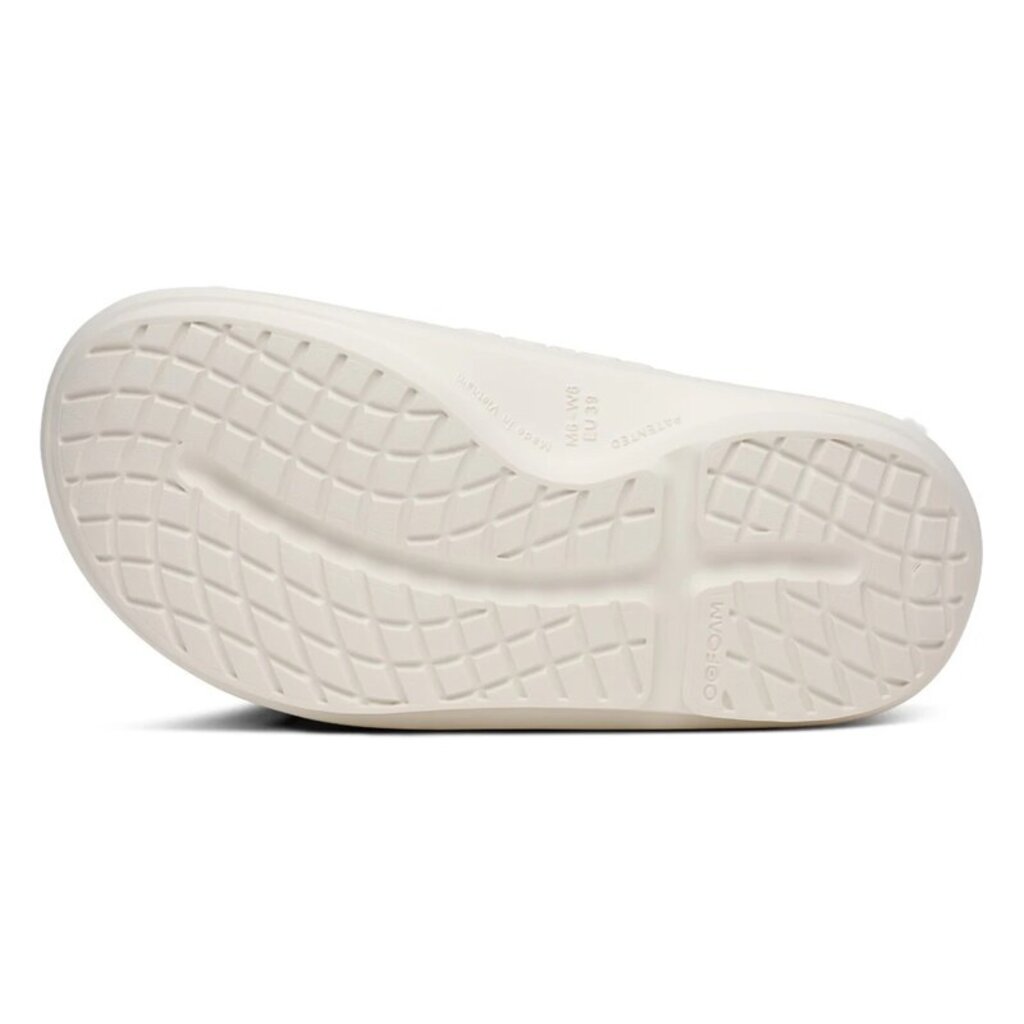 OOFOS OOAHH+ SLIDE-CHALK | BEND SHOE CO
