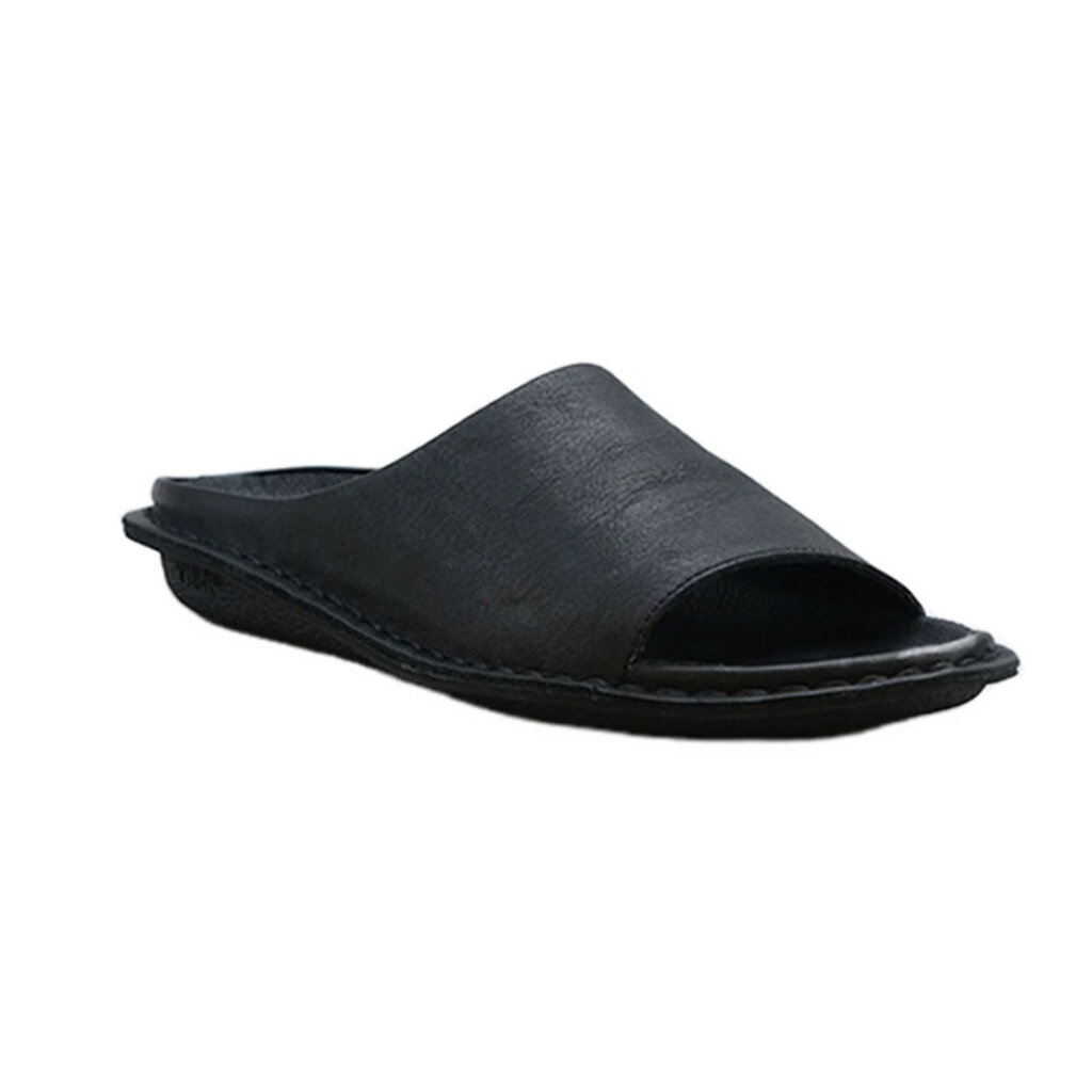 VIBAe SAINT TROPEZ LEATHER PRETO BLACK | BEND SHOE CO