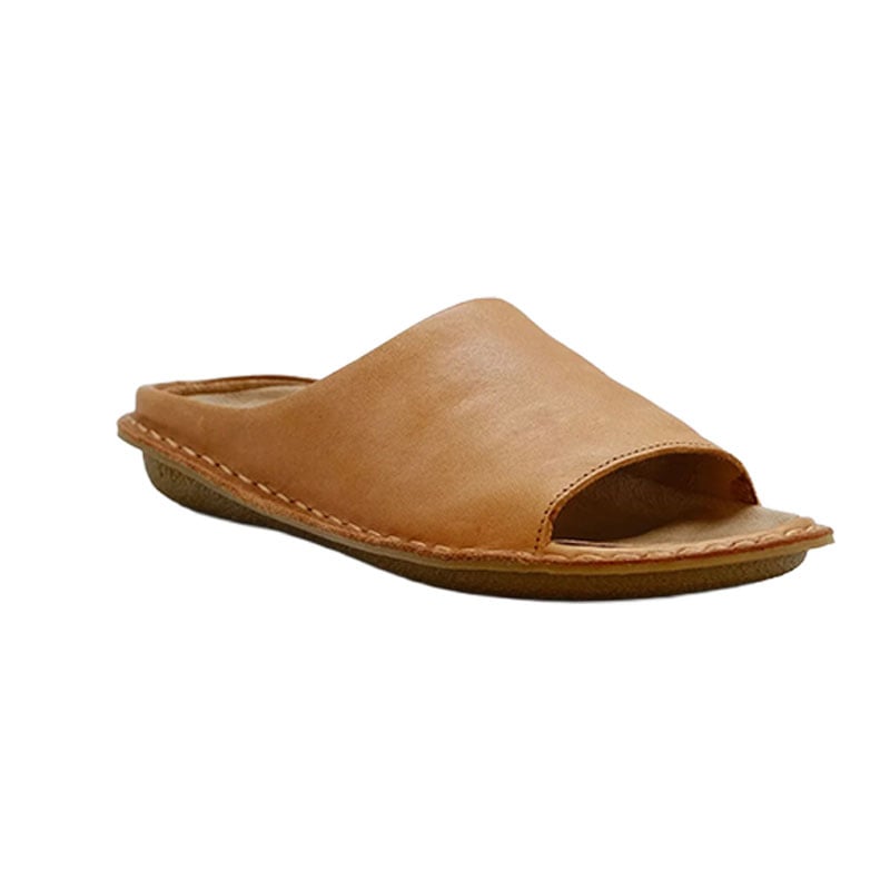 VIBAe SAINT TROPEZ LEATHER FAWN TAN