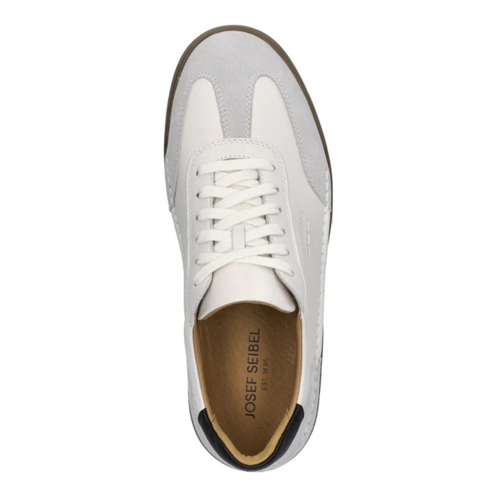 JOSEF SEIBEL MEN'S CLEVE 07-WHITE | BEND SHOE CO