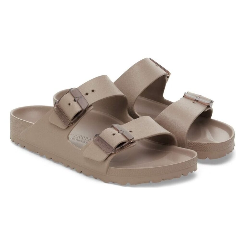 BIRKENSTOCK ARIZONA STEALTH BUCKLE EVA-GRAY TAUPE | BEND SHOE CO