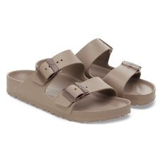 BIRKENSTOCK ARIZONA STEALTH BUCKLE EVA-GRAY TAUPE | BEND SHOE CO