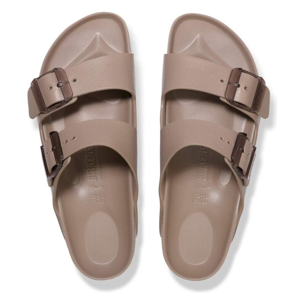 BIRKENSTOCK ARIZONA STEALTH BUCKLE EVA-GRAY TAUPE | BEND SHOE CO