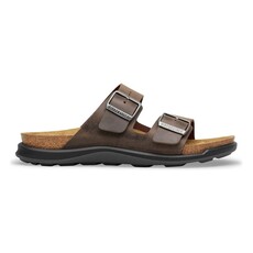 BIRKENSTOCK ARIZONA CROSS TOWN OILED LEATHER-HABANA | BEND SHOE CO