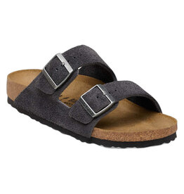 BIRKENSTOCK ARIZONA SUEDE-CHARCOAL