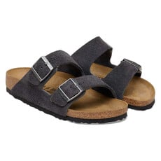 BIRKENSTOCK ARIZONA SUEDE-CHARCOAL | BEND SHOE CO