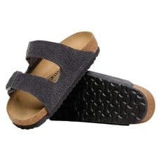 BIRKENSTOCK ARIZONA SUEDE-CHARCOAL | BEND SHOE CO