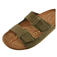 VIVO BAREFOOT WOMEN'S SENSUS YIN SLIDE-DARK OLIVE | BEND SHOE CO