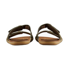 VIVO BAREFOOT WOMEN'S SENSUS YIN SLIDE-DARK OLIVE | BEND SHOE CO