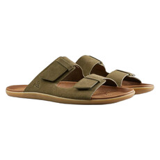 VIVO BAREFOOT WOMEN'S SENSUS YIN SLIDE-DARK OLIVE | BEND SHOE CO