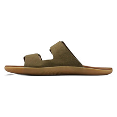 VIVO BAREFOOT WOMEN'S SENSUS YIN SLIDE-DARK OLIVE | BEND SHOE CO