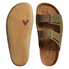 VIVO BAREFOOT WOMEN'S SENSUS YIN SLIDE-DARK OLIVE | BEND SHOE CO