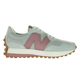 NEW BALANCE WOMEN'S 327-LONE STAR GREY/ROSEWOOD