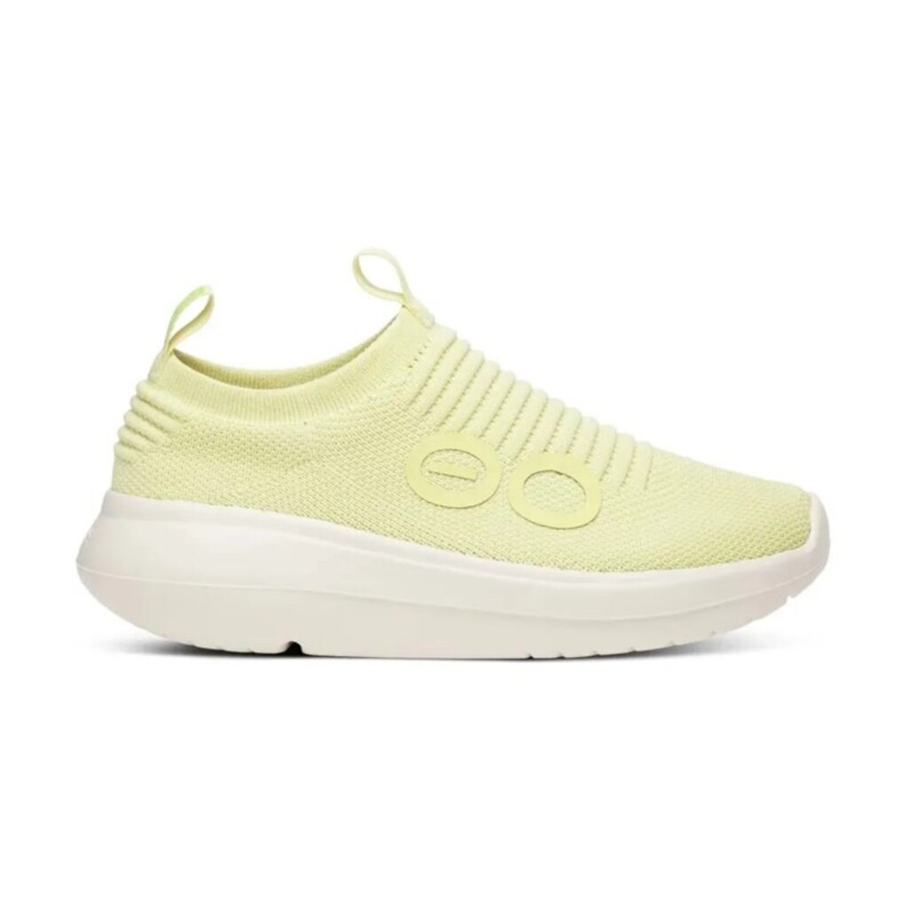 OOFOS WOMEN'S OOMY ZEN-CHALK/LEMONGRASS | BEND SHOE CO