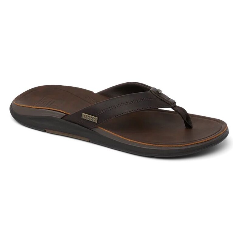 REEF MEN'S OFFSHORE LEATHER-DARK BROWN