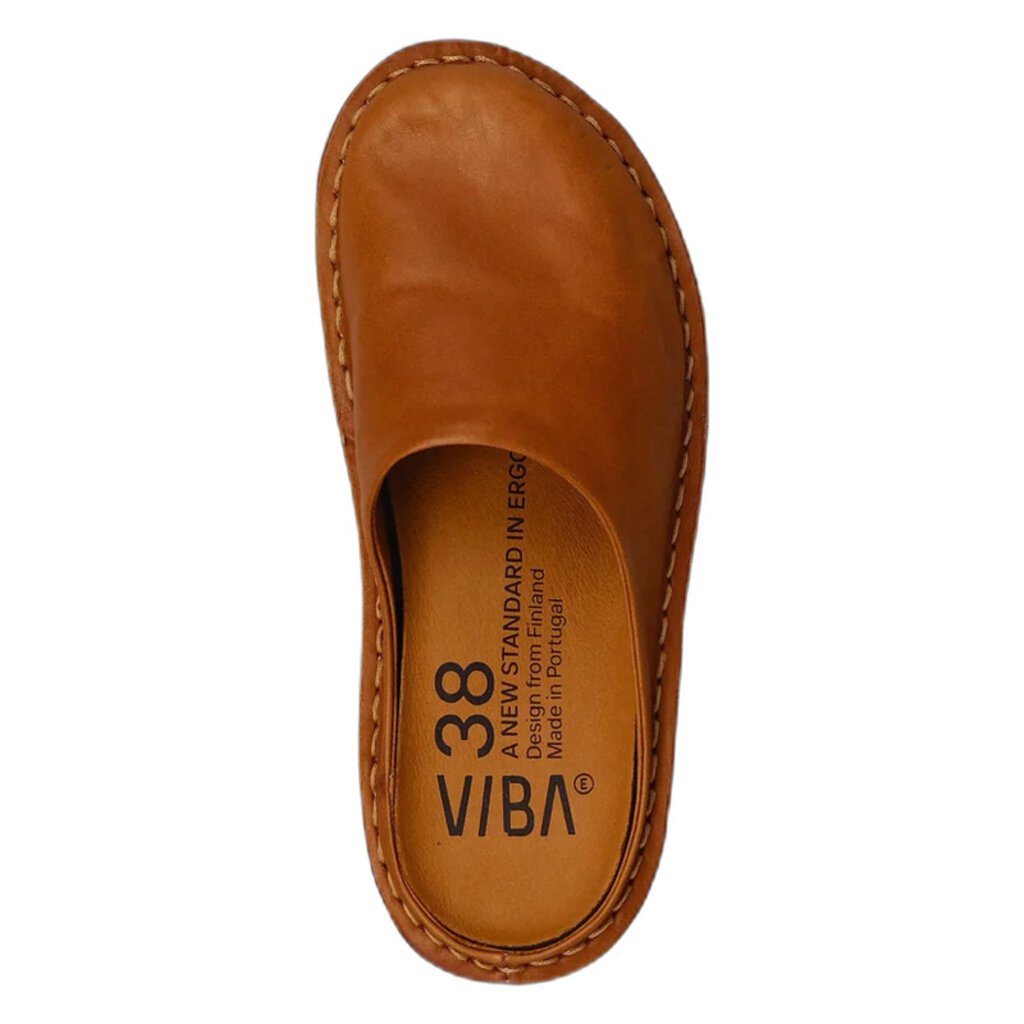 VIBAe ROMA LEATHER COGNAC BROWN | BEND SHOE CO