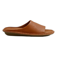 VIBAe SAINT TROPEZ LEATHER COGNAC BROWN | BEND SHOE CO