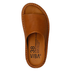 VIBAe SAINT TROPEZ LEATHER COGNAC BROWN | BEND SHOE CO