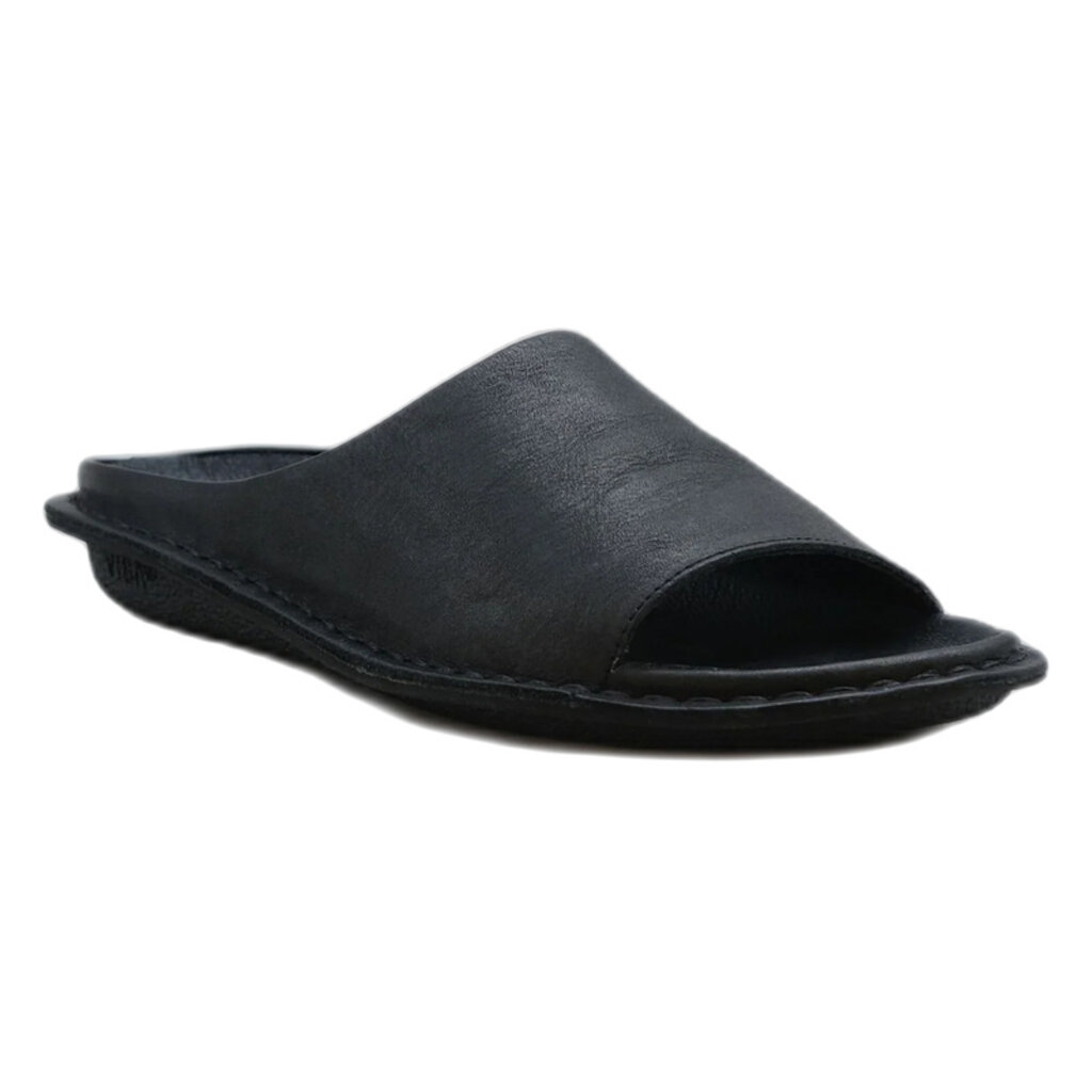 VIBAe SAINT TROPEZ LEATHER PRETO BLACK | BEND SHOE CO