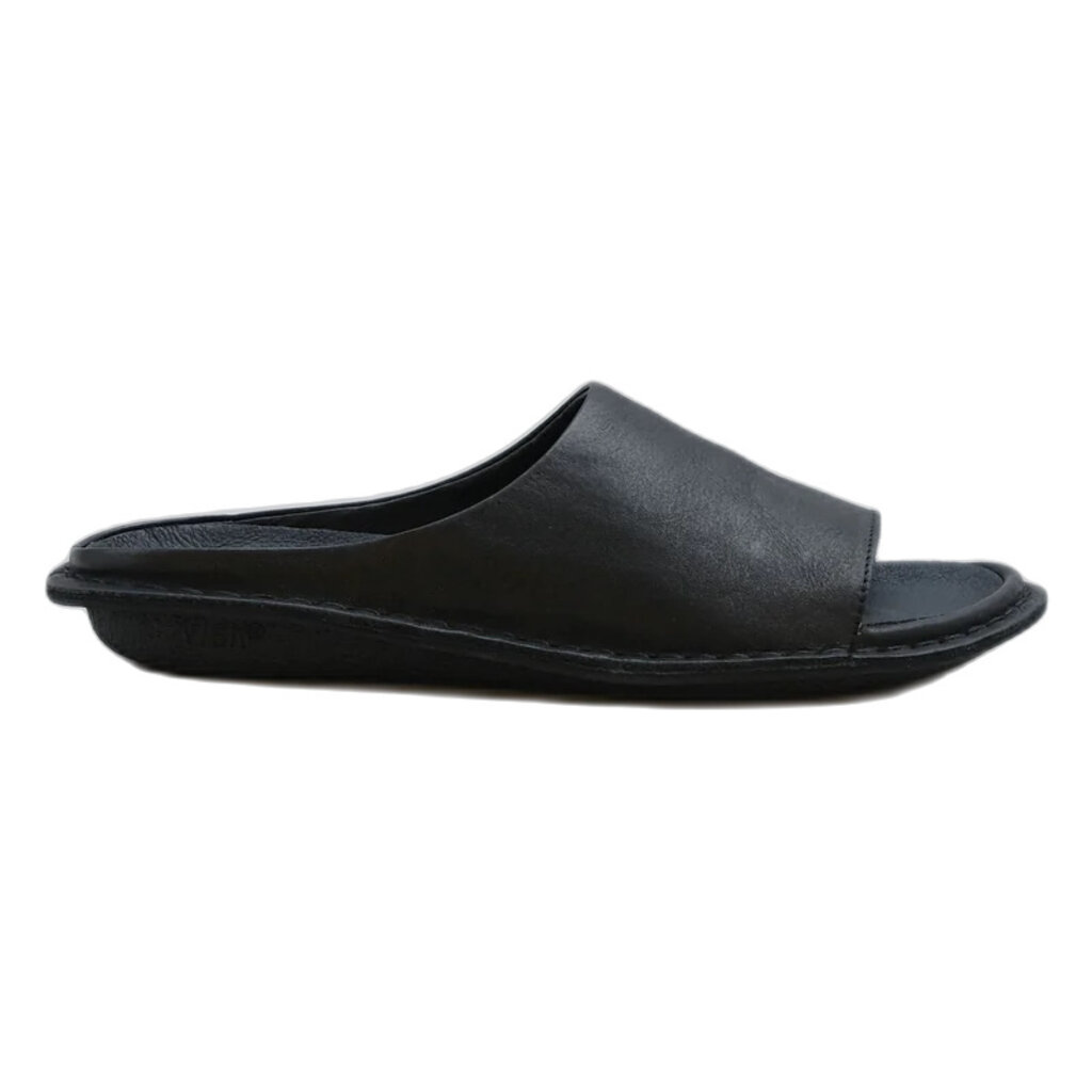 VIBAe SAINT TROPEZ LEATHER PRETO BLACK | BEND SHOE CO