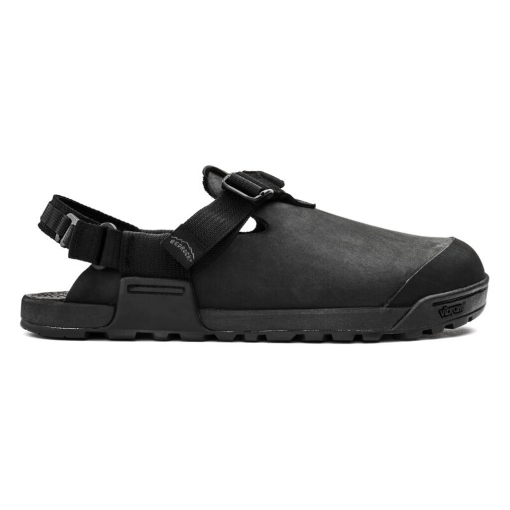 BEDROCK MOUNTAIN CLOG-OBISIDIAN DARK GRAY NUBUCK | BEND SHOE CO
