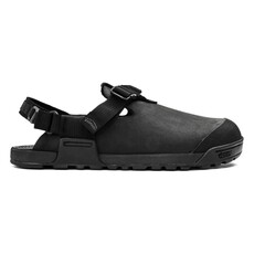 BEDROCK MOUNTAIN CLOG-OBISIDIAN DARK GRAY NUBUCK | BEND SHOE CO