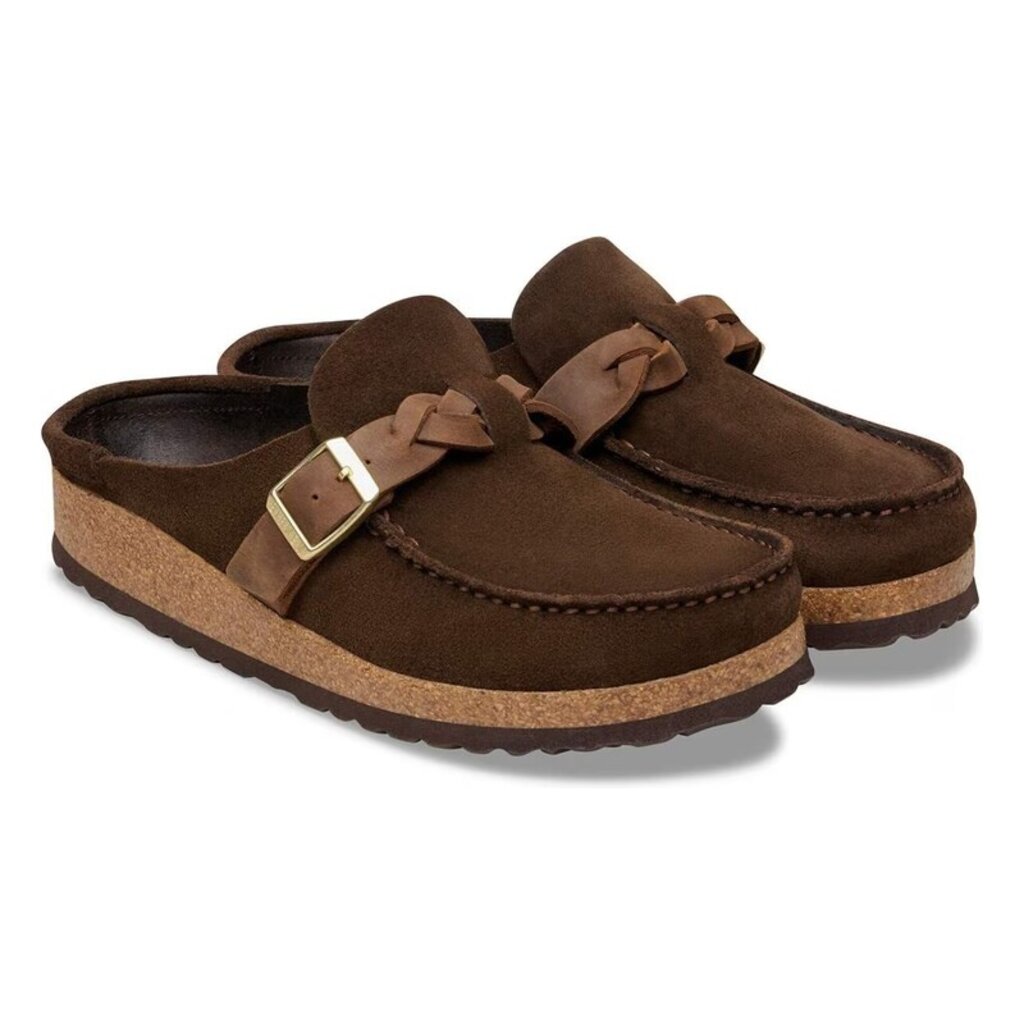 BIRKENSTOCK BUCKLEY BRAIDED SUEDE-CARAFE | BEND SHOE CO