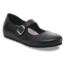 BIRKENSTOCK SANTA CLARITA LEATHER-BLACK | BEND SHOE CO