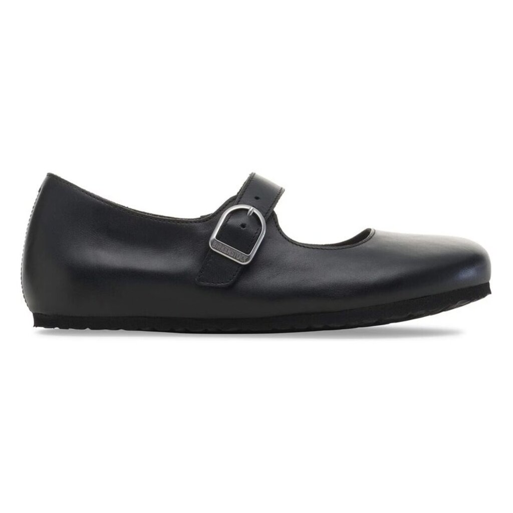 BIRKENSTOCK SANTA CLARITA LEATHER-BLACK | BEND SHOE CO
