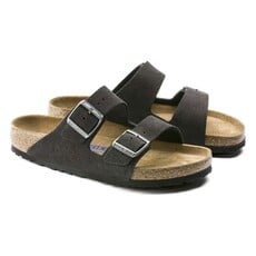 BIRKENSTOCK ARIZONA SOFT FOOTBED SUEDE LEATHER-VELVET GRAY | BEND SHOE CO