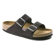 BIRKENSTOCK ARIZONA SOFT FOOTBED SUEDE LEATHER-VELVET GRAY | BEND SHOE CO