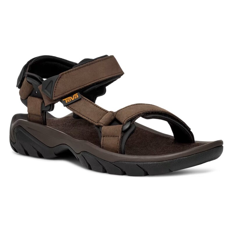 TEVA MEN'S TERRA FI 5 UNIVERSAL LEATHER-TURKISH COFFEE
