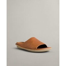 VIBAe SAINT TROPEZ LEATHER COGNAC BROWN | BEND SHOE CO