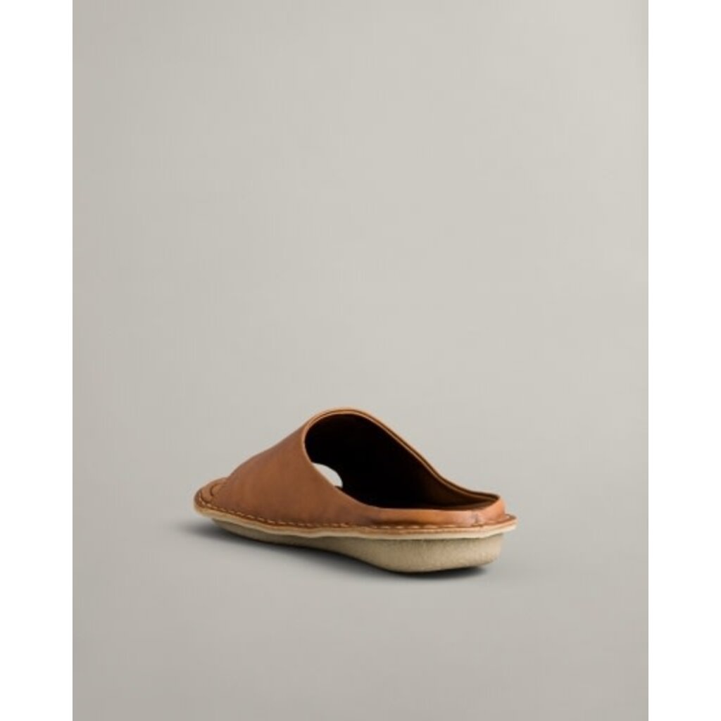 VIBAe SAINT TROPEZ LEATHER COGNAC BROWN | BEND SHOE CO