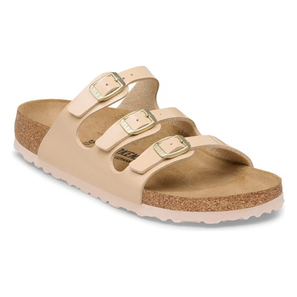 BIRKENSTOCK FLORIDA PATENT BIRKO-FLOR-SAND | BEND SHOE CO