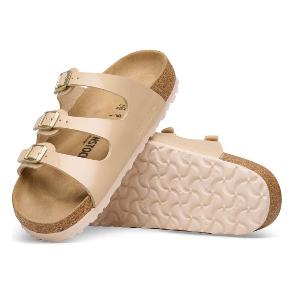 BIRKENSTOCK FLORIDA PATENT BIRKO-FLOR-SAND | BEND SHOE CO