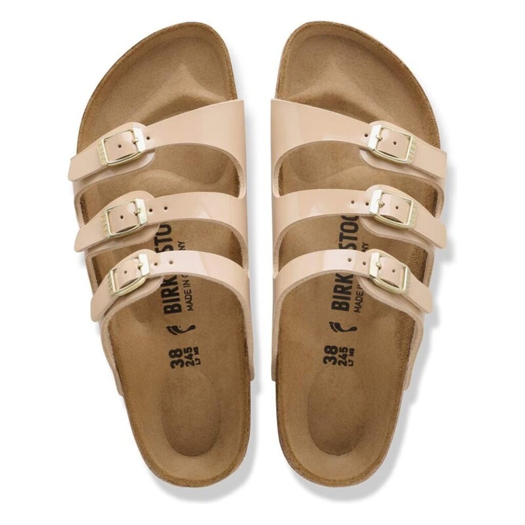 BIRKENSTOCK FLORIDA PATENT BIRKO-FLOR-SAND | BEND SHOE CO