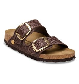 BIRKENSTOCK ARIZONA BIG BUCKLE CARAFE TEXTILE-RAFFIA