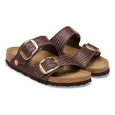BIRKENSTOCK ARIZONA BIG BUCKLE CARAFE TEXTILE-RAFFIA | BEND SHOE CO