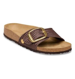 BIRKENSTOCK MADRID BIG BUCKLE CARAFE TEXTILE-RAFFIA