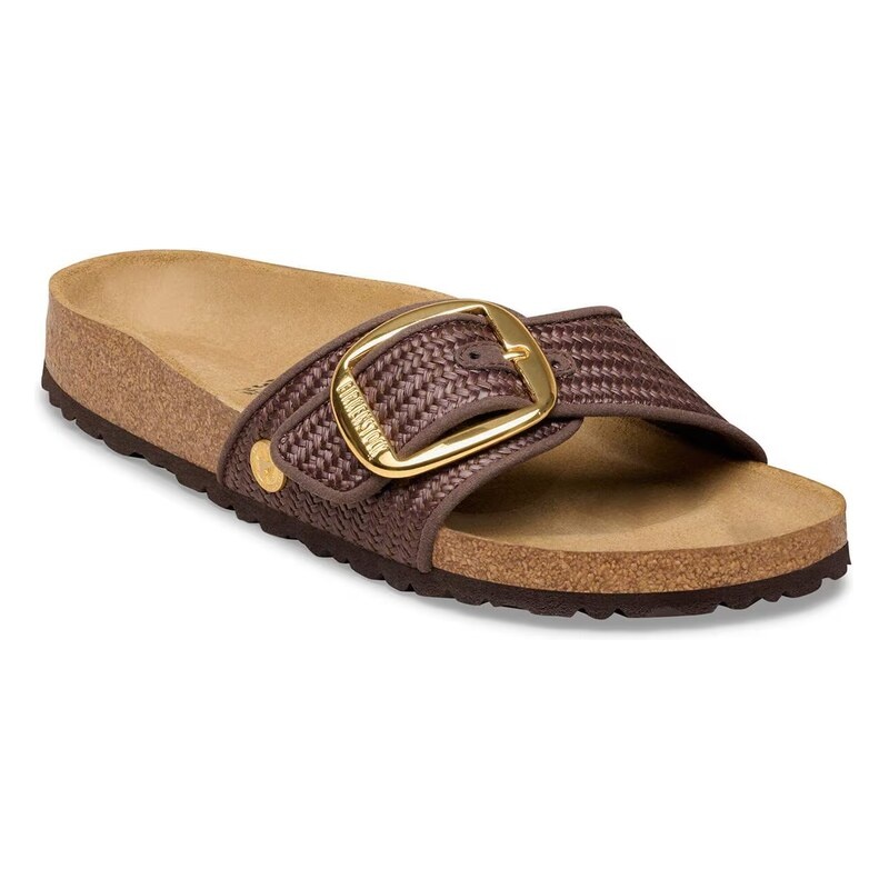 BIRKENSTOCK MADRID BIG BUCKLE CARAFE TEXTILE-RAFFIA