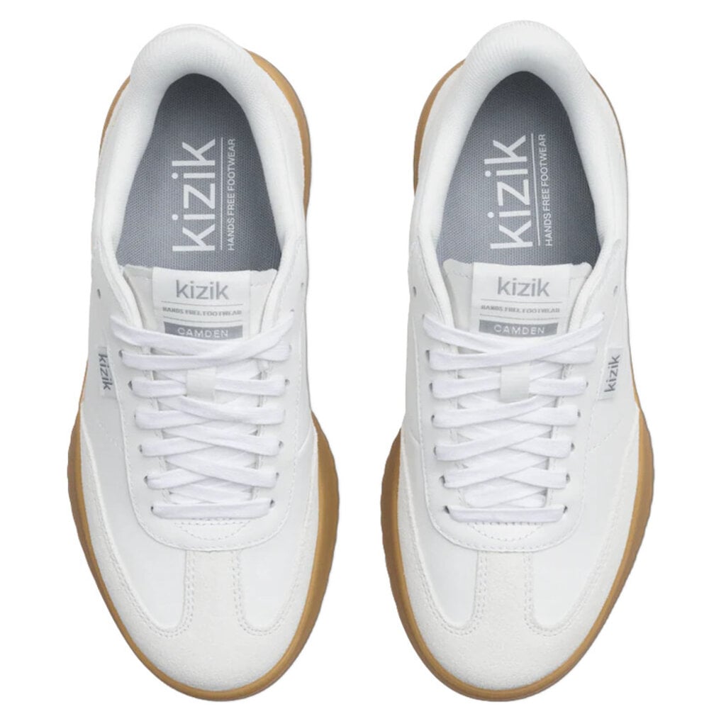 KIZIK WOMEN'S CAMDEN-WHITE/GUM RUBBER | BEND SHOE CO